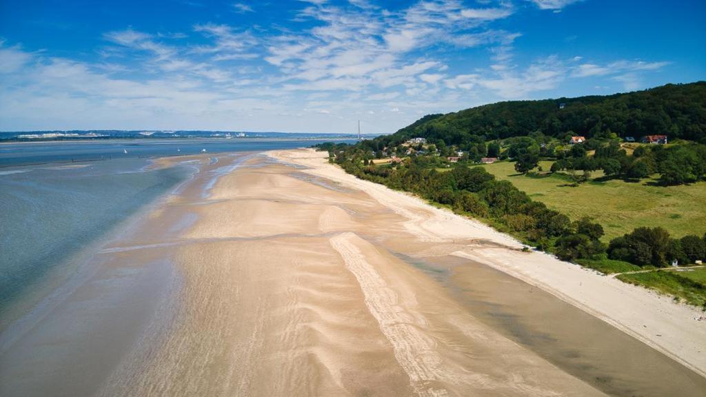 La Parenthese Villa Honfleur Eksteriør bilde
